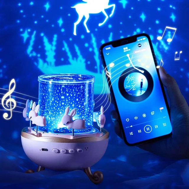Star Projector with Bluetooth Speaker