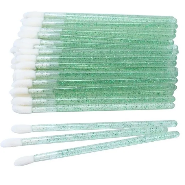 Set of lip and eyelash applicators 0 pcs Max zelena