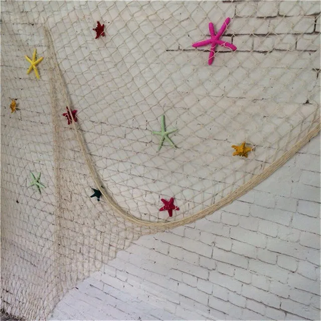 Hanging decorative fishing net
