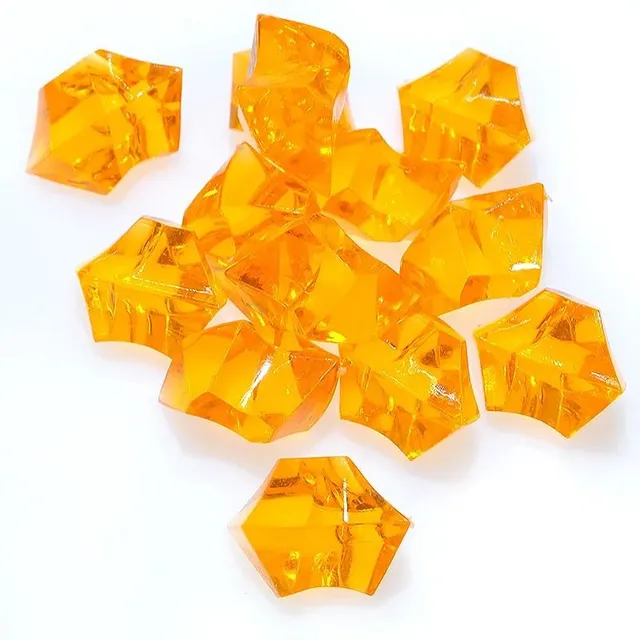 Acrylic crystal gemstones for the decoration of aquariums and vases