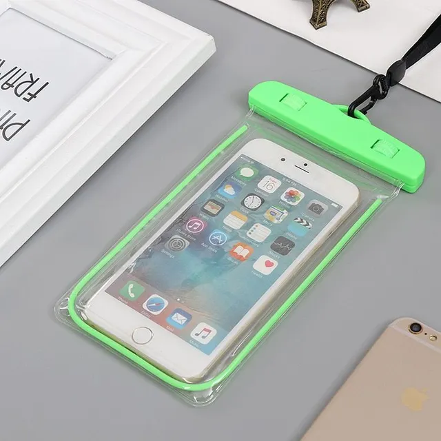 Practical waterproof phone case ideal for summer holidays by the sea - more colours