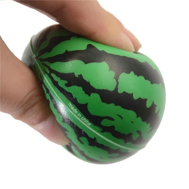 Stylish foam antistress ball in the theme of watermelon Hirum