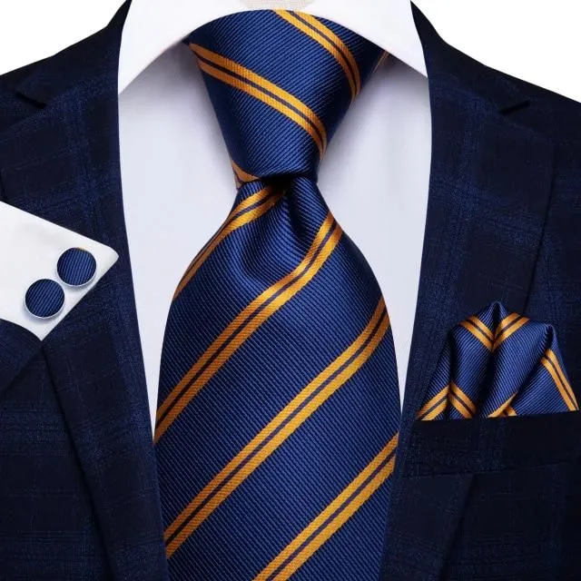 Luxus férfi selyem nyakkendő sn-3136