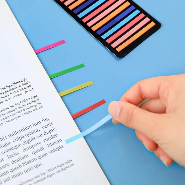 Modern trendi eredeti sor öntapadó színes áttetsző papír 300 db