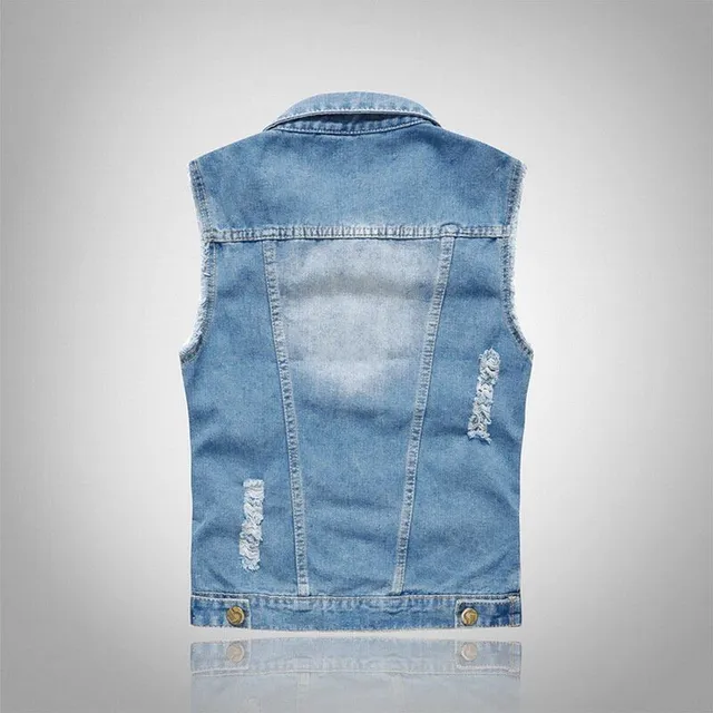 Gilet in denim da uomo Craig