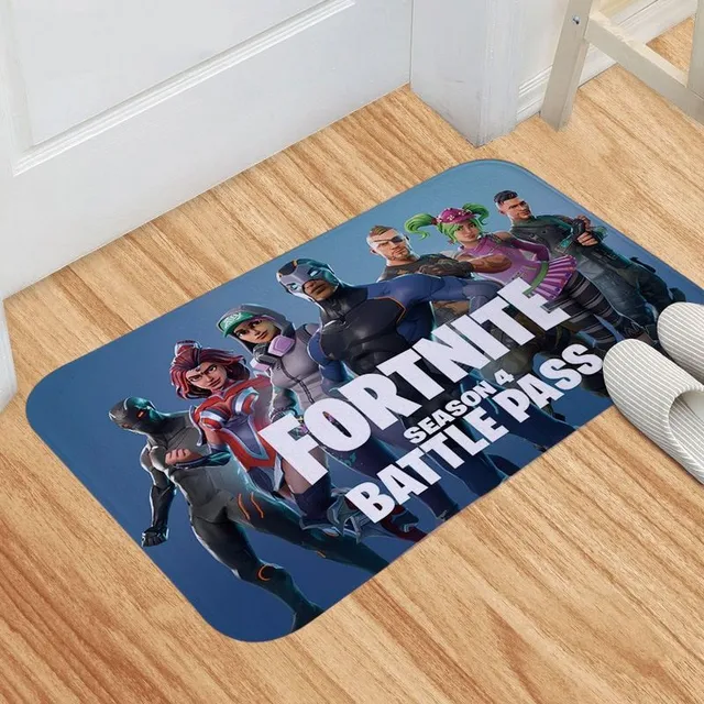 Stylish anti-slip mat with computer game motif DD001-20