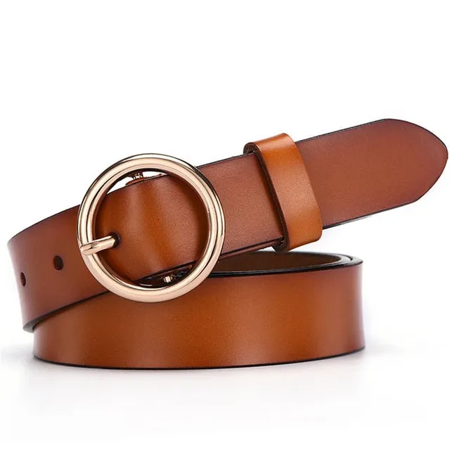 Buck Women's Leather Belt