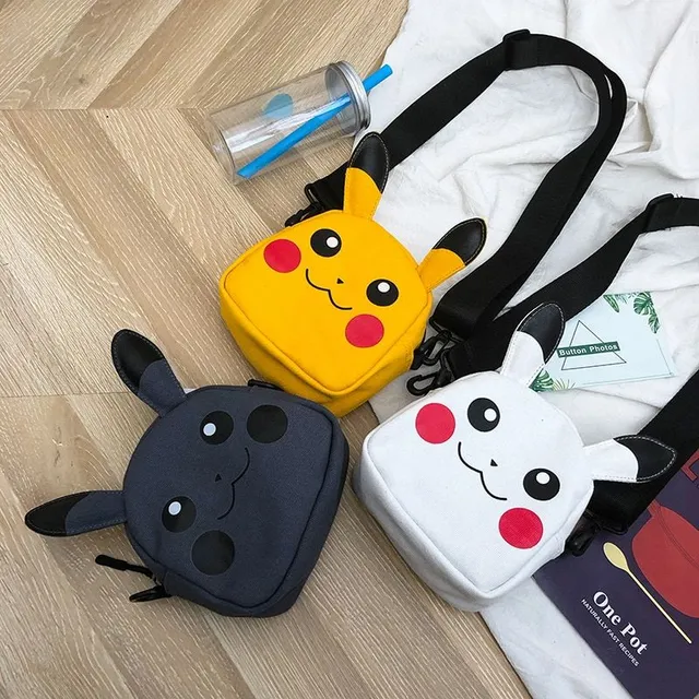 Cute shoulder bag with Pokemon motif