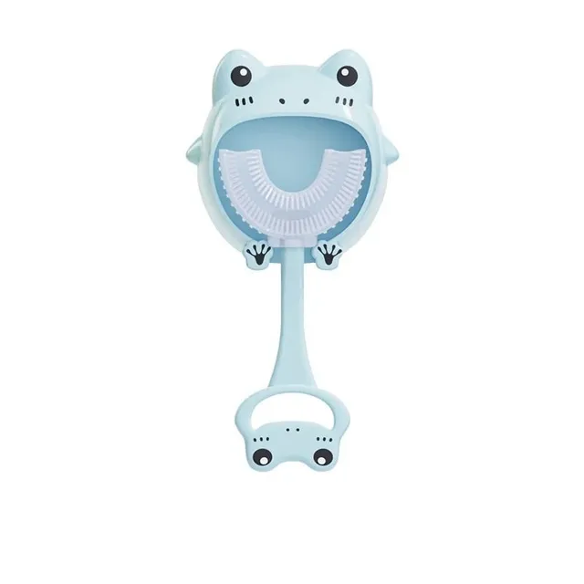 Silikonový masážní kartáček na zuby pro děti