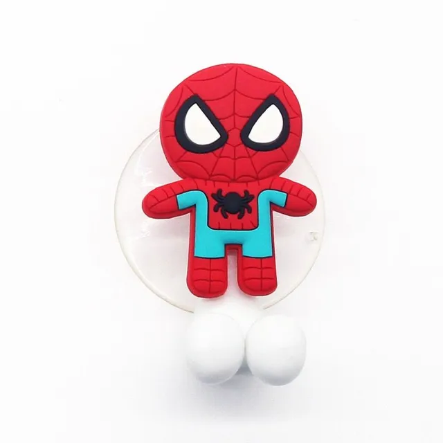 Trendy kids toothbrush holder on suction cup - Superheroes