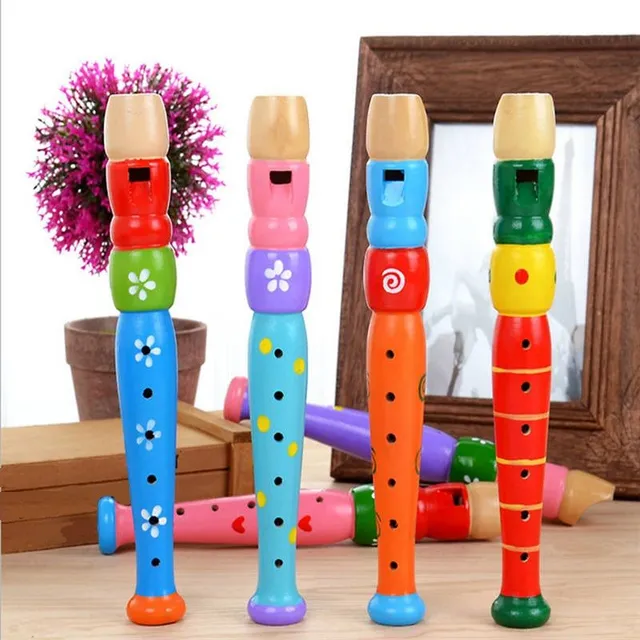 Dřevěná flétna pro děti