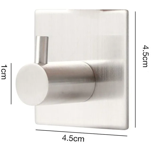 Stainless steel bathroom hook