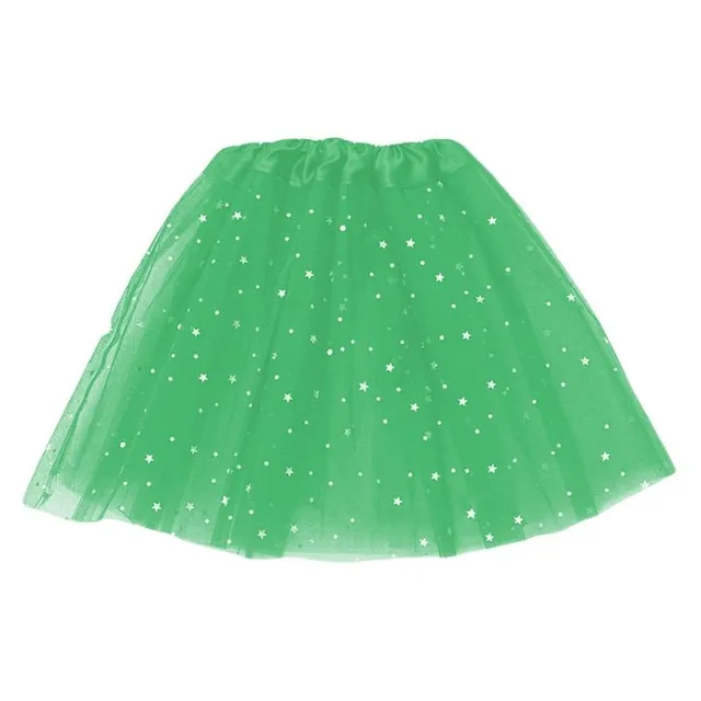 Children's colourful skirt with sequins g