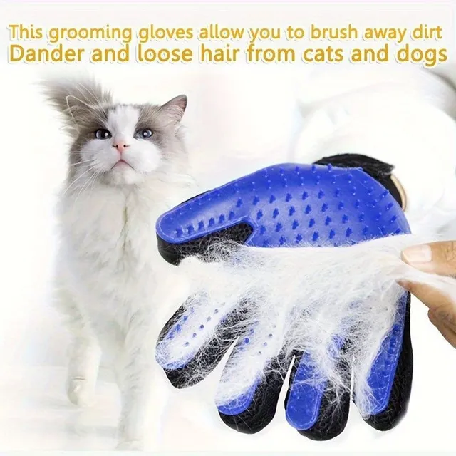 Silicone hair removal for pets