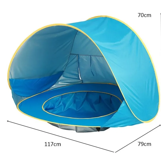 Children's tent with pool UPF + 50