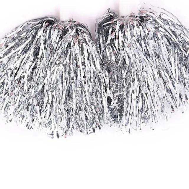 Pompons pour cheerleaders ou majorettes - plusieurs couleurs au choix