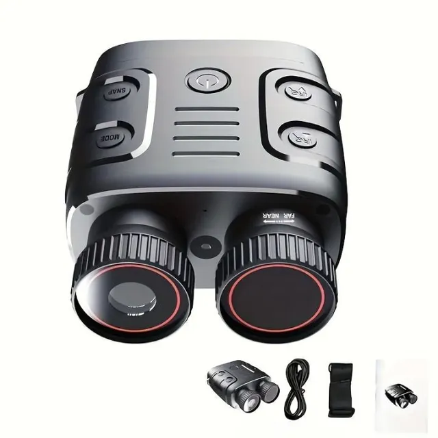 Night binoculars with Lithium 5x zoom battery - for outdoor use