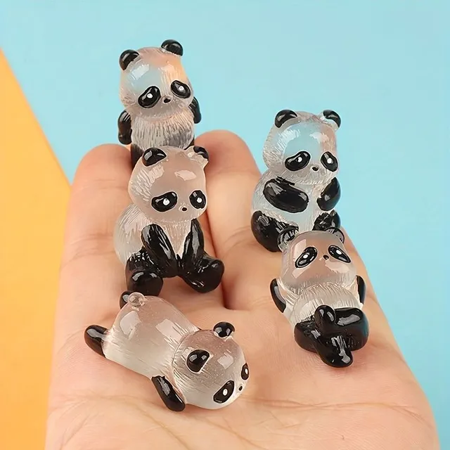 Shining Panda Ornaments