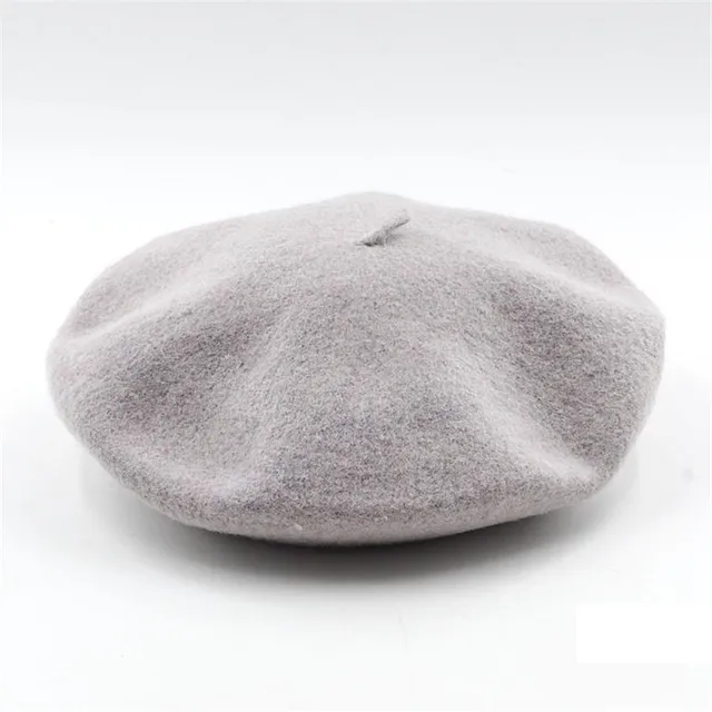 Kobiecy beret Fuzz grey-193
