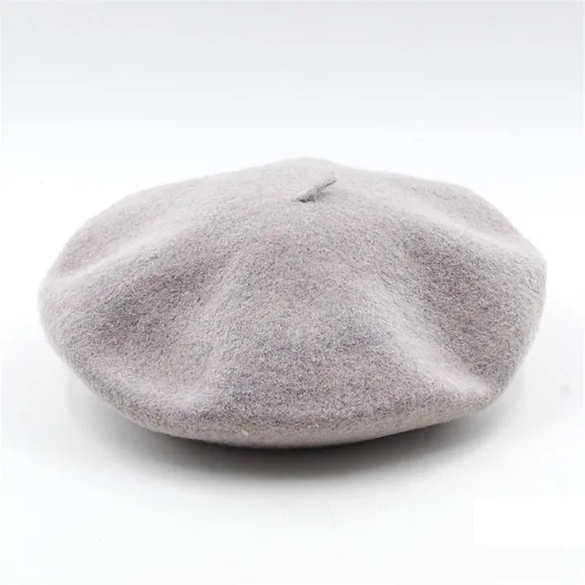 Dámský baret Fuzz grey-193