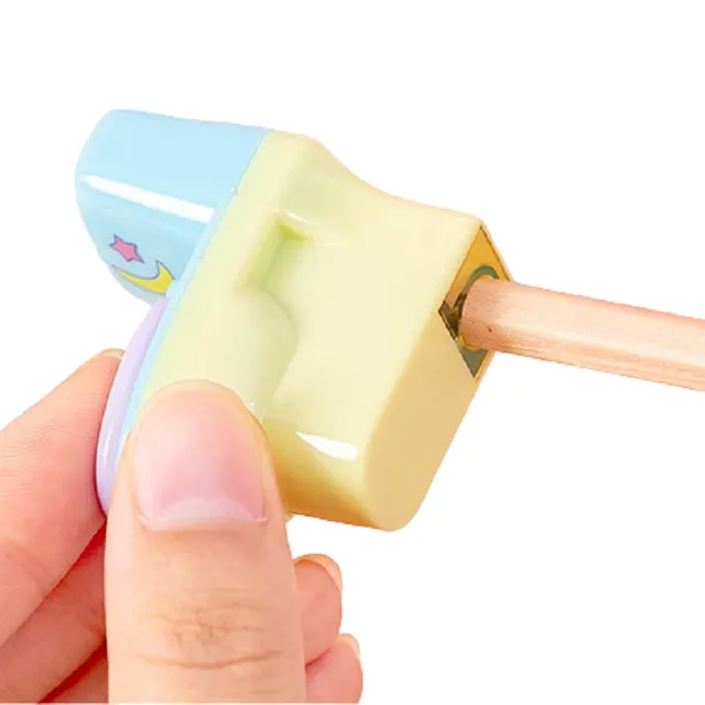 Manual pencil sharpener in the shape of toilet Baby sharpener with unicorn theme Pencil sharpener in unicorn shape Pencil sharpener with rubber for children