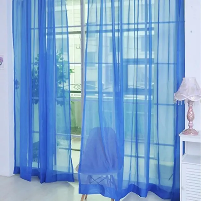 Quality cheap curtains 200x100 cm - choice of 9 colours