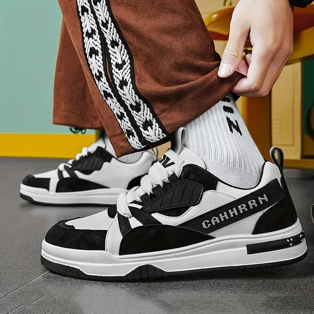 Pantofi sport pentru skateboard cu gleznă joasă și confortabili