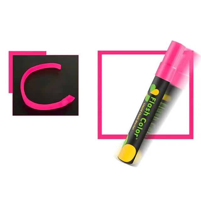 Fluorescent colour highlighter - 8 colours