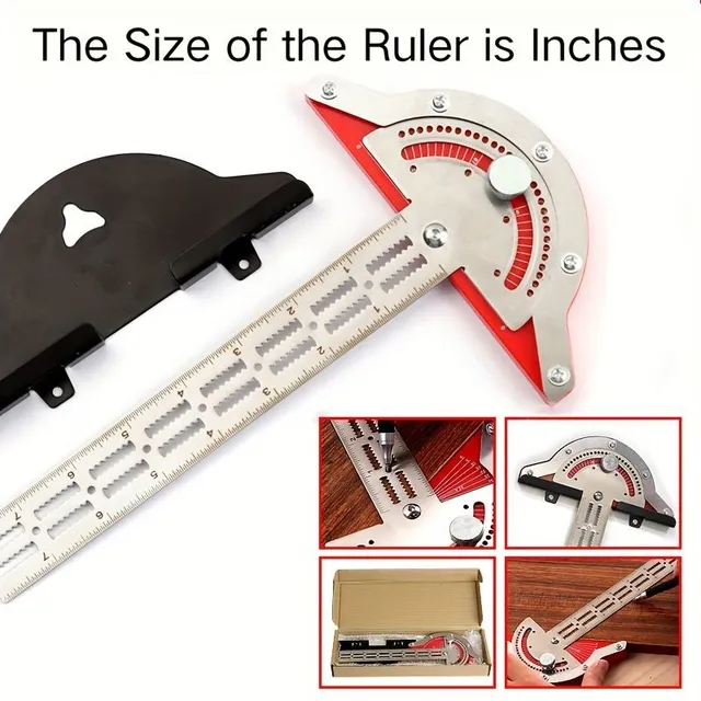 Resistance angle ruler and precision joiner tool