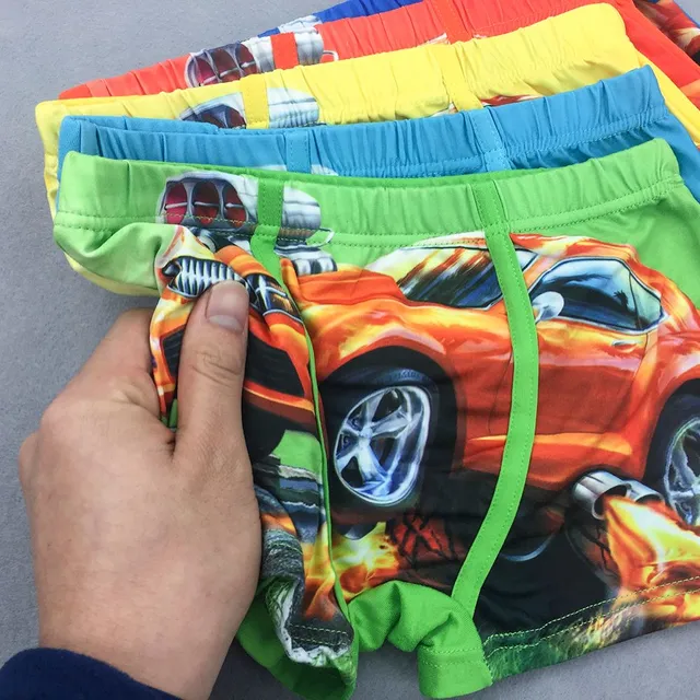 Boy boxers with car printing - 5 pieces
