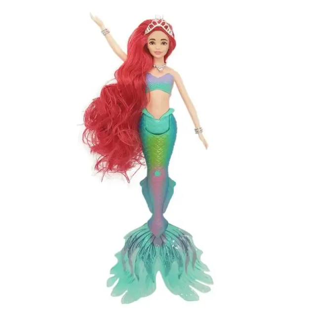 Singing and glowing doll for girls in the make mermaid