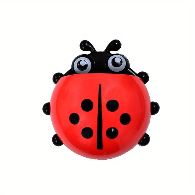 Cute Beetle - Toothbrush holder and wall paste with suction cup