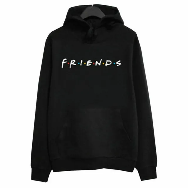 Oversize mikina "Friends" s kapucňou