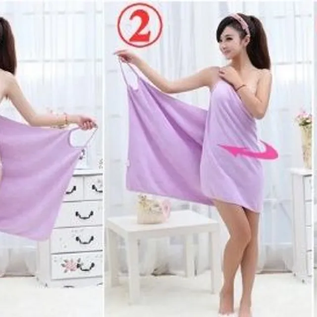 Sexy towel made of microfiber - 3 colors