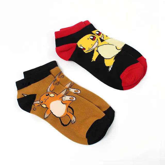 Dětské kotníkové ponožky s motivem Pokémon - 1 pár