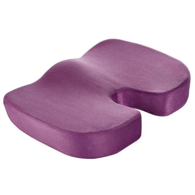 Plush memory foam orthopaedic seat cushion Cameron