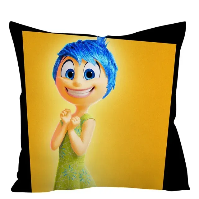 Printed cute pillowcase with motifs of favorite characters from a fairy tale In the head 2 - Inside Out 2