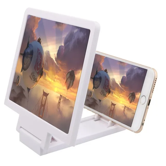 Magnifying 3D screen for mobile phone