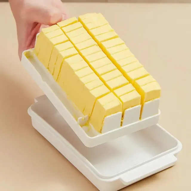 Portable butter with separator