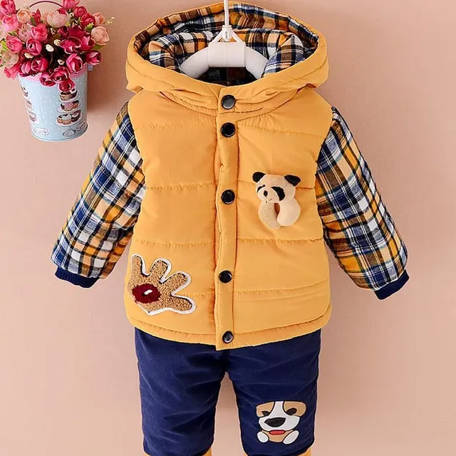 Ensemble d'hiver confortable pour enfants Animal