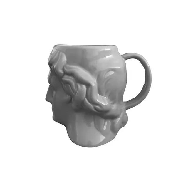 Ceramic mug statue