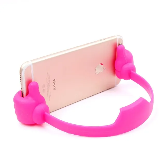 Practical flexible phone holder