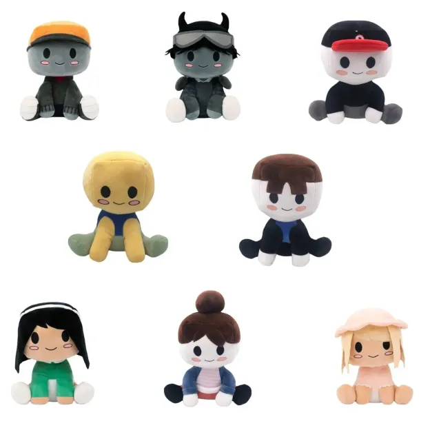 Soft children's toy in the design of popular Roblox characters