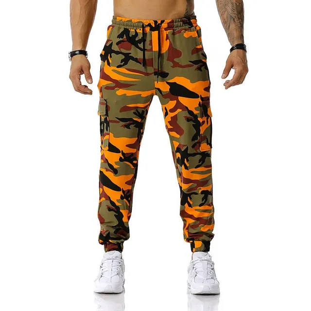 Men's trendy camouflage jogger pants Henry