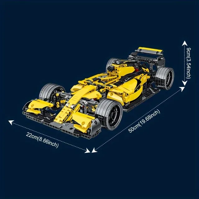 F1 Racing Model: Kit, Supercar, Mechanical Set