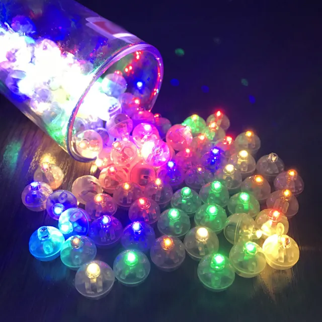 Dekoráció - LED léggömb fények 10 db