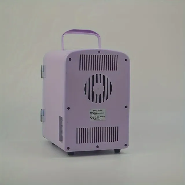 1pcs 4l Mini Refrigerator, USB Portable Mini Refrigerator, Cosmetics, Care About Skin A Make-up 4l Mini Refrigerator Is Suitable for Household, Office, Apartment Essentials, Colleges Essentials, School Needs, Home Travel Supplements