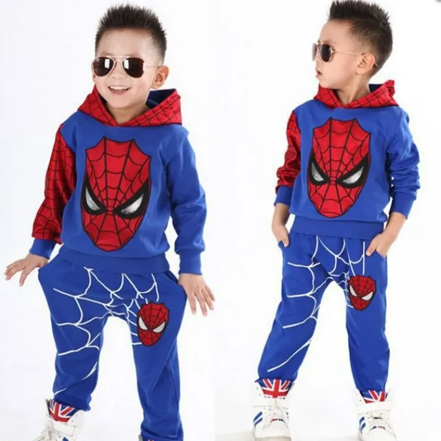 Luxury children's tracksuit Spider-Man