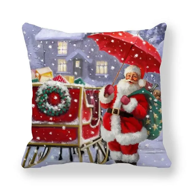 Christmas pillowcase C612