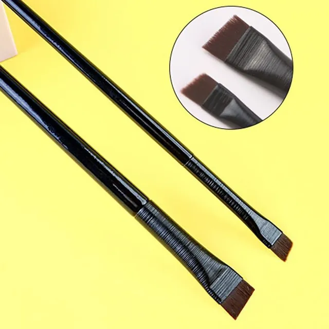 Professional brush for eyebrows and eyeliner contours - 2 pcs